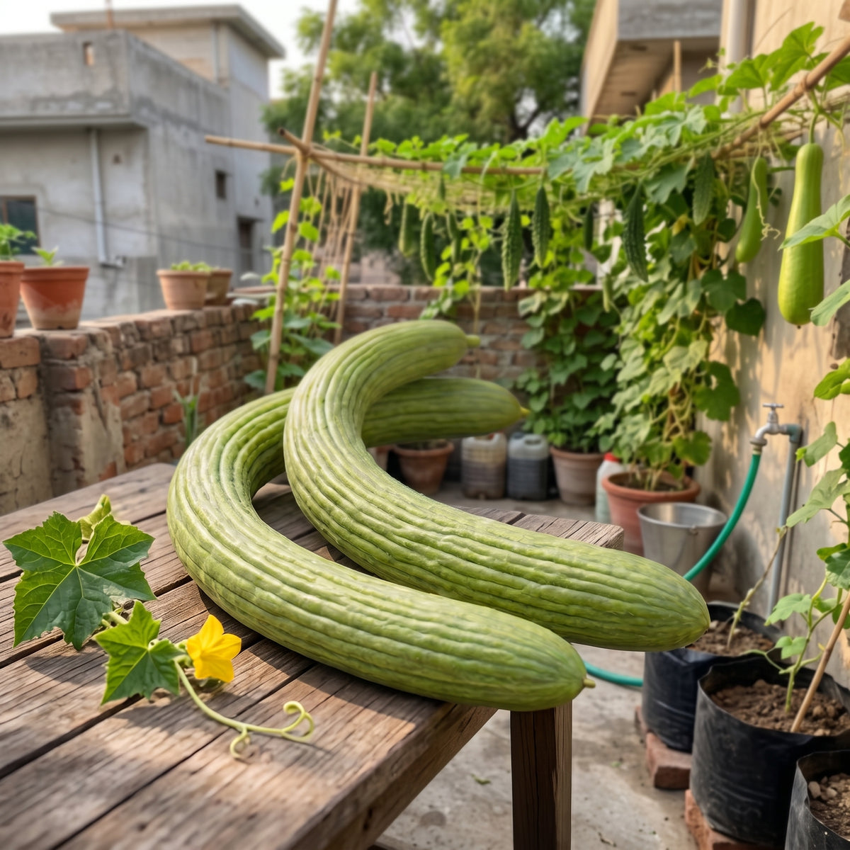 Armenian Cucumber Seeds (SUMMER) کَکڑی